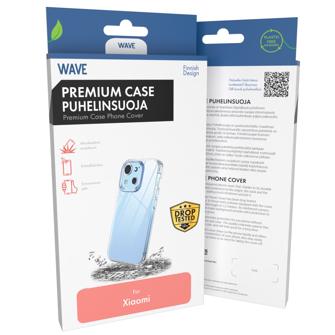 Wave Premium Case Puhelinsuoja, Xiaomi Redmi Note 11, Kirkas - Bat Power Oy