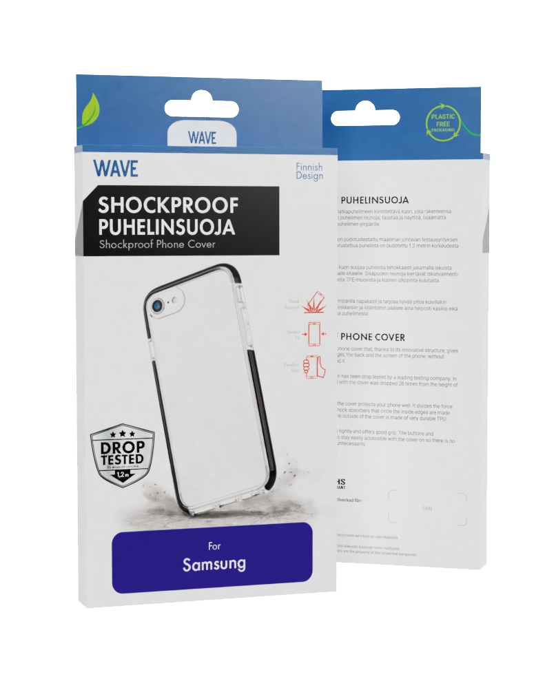 Wave Shockproof Puhelinsuoja, Samsung Galaxy S21 - Bat Power Oy